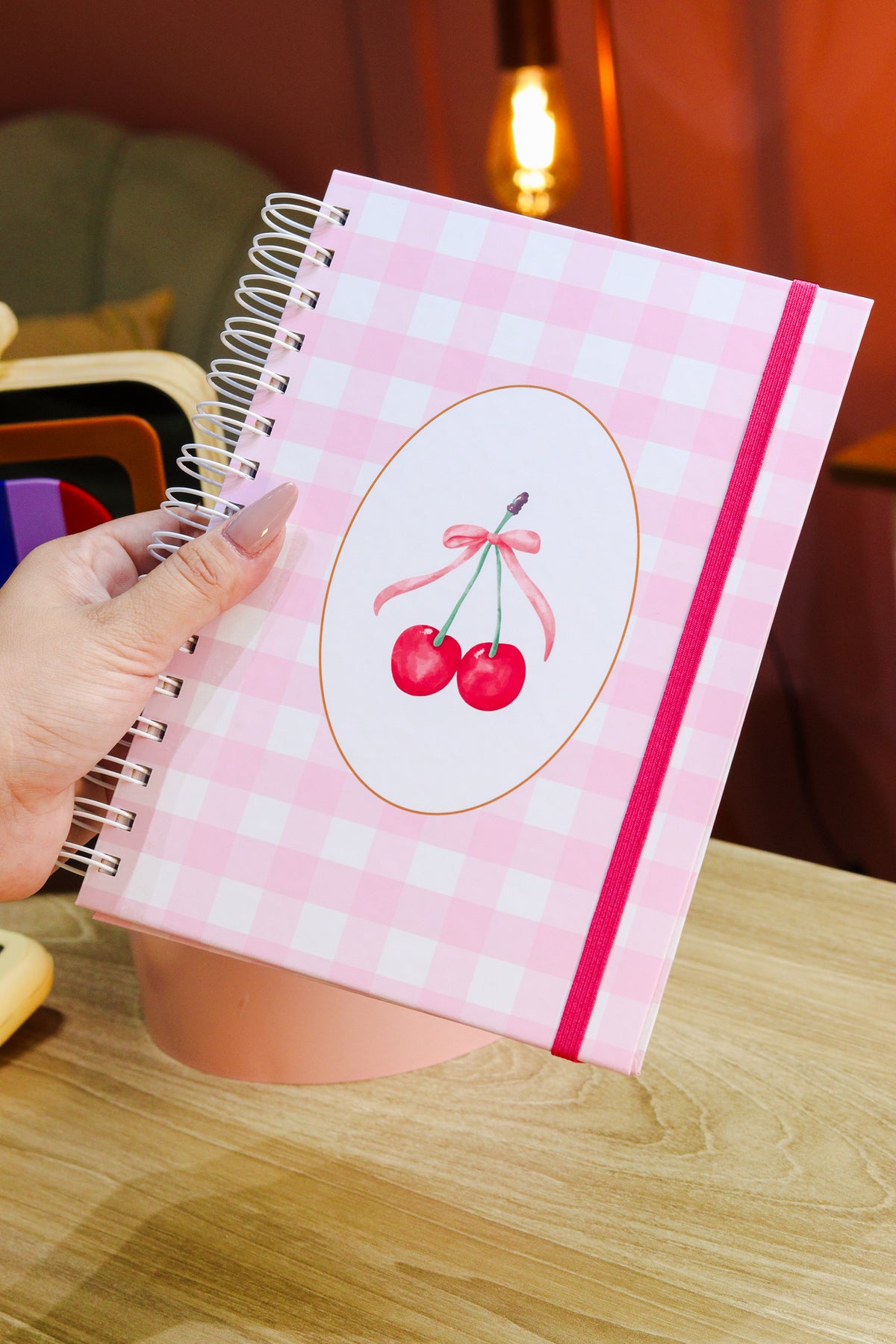 Agenda Con Fecha 2027 Completa | Diseño Cerezas
